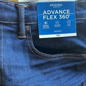 Arizona Jean Company Dark Blue Skinny Jeans